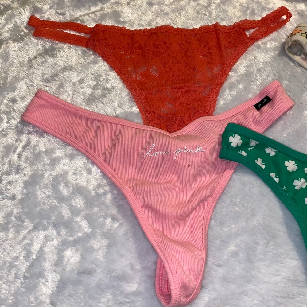 XL Victoria Secret PINK Thongs
